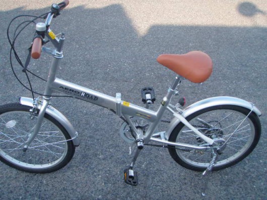 ２０インチの折りたたみ自転車の買取です。