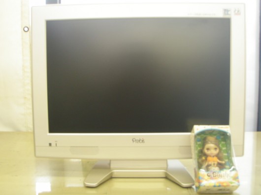 Prebisの19型DVD内臓液晶テレビの買取しました。