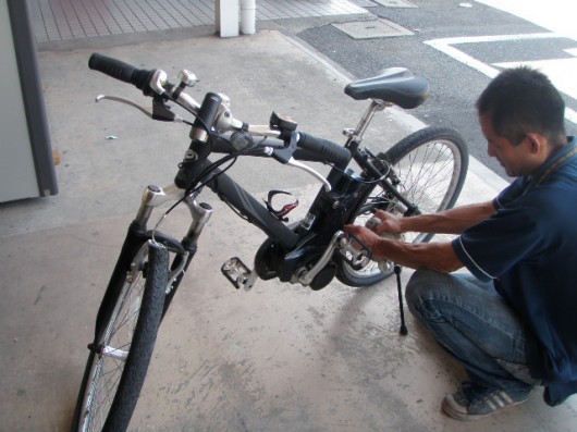 パナソニックの電動自転車が入荷しました。
