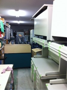 道具屋の裏方