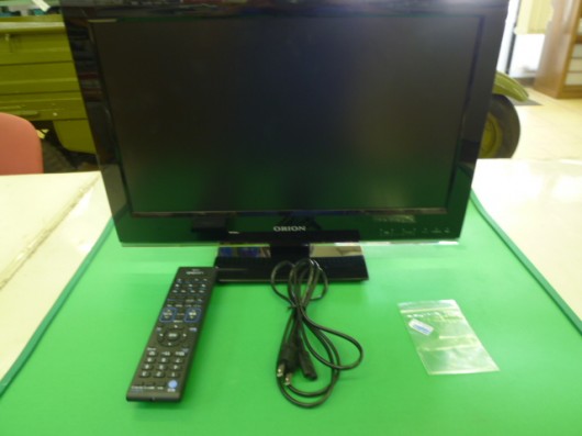 ORIONのLED液晶DVD内蔵テレビが入荷しました。