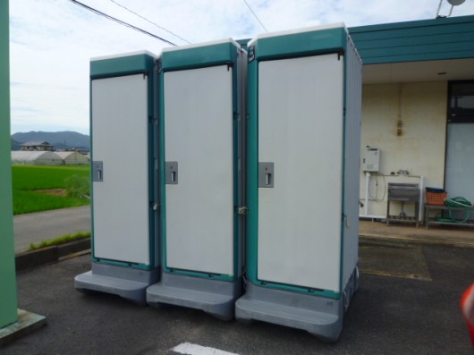 程度良好☆彡　仮設トイレ　入荷しました！