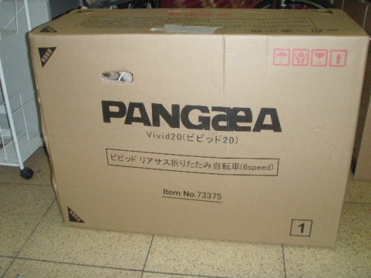 PANGAEA（パンゲア）の折りたたみ自転車入荷しました。