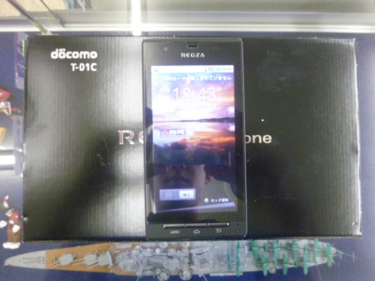 docomo　REGZA Phone T-01C　入荷しました！