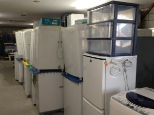 白家電の買取が止まりません。