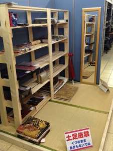 きもの試着コーナー設けました。