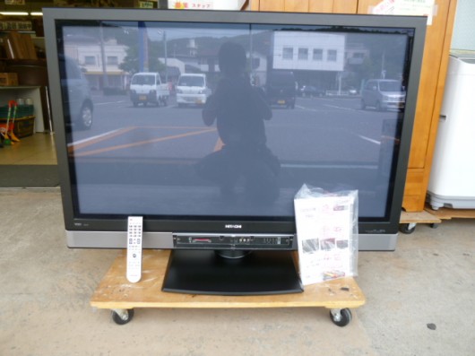 日立のプラズマテレビWoooで何と50インチが入荷しました。　（P50-H01）2008年製