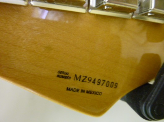 Fender  のStratocasterエレキギターが入荷しました。MEXICO!!