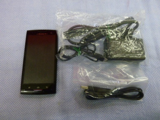 ドコモのXi対応All　in　oneハイスペック防水スマートフォンF-05Dが入荷しました。