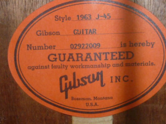 j-45　gibson