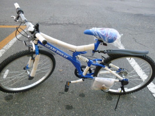 ポカリスエットのスカイメッセージキャンペーンのMTBが入荷しました。