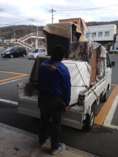 オフィス家具配達にGOしてきます！！！
