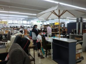リユース初体験　チビッ子まち探検 in 道具屋