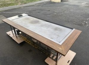 K2S　グリドル　鉄板焼き　テーブル　カウンター付の入荷です！